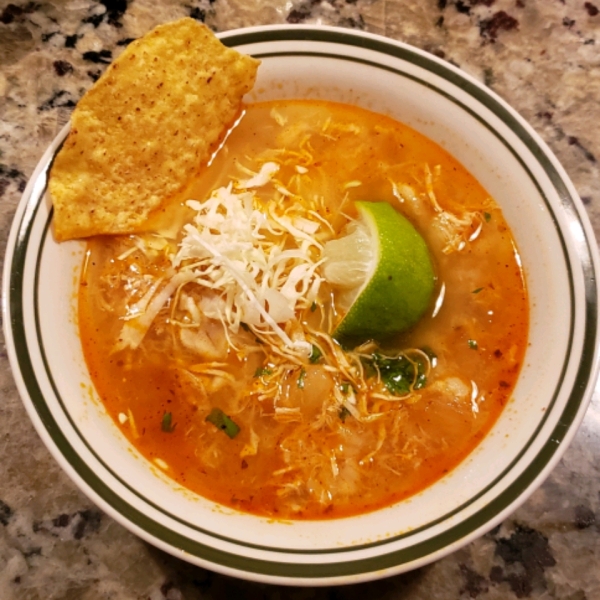 Easy Chicken Posole
