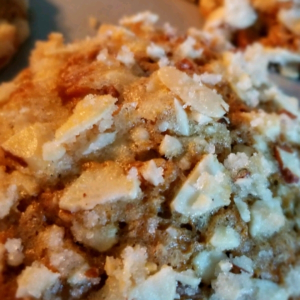 Almond Rhubarb Coffee Cake