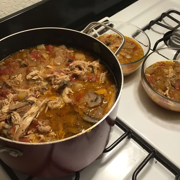 Babushka's Slow Cooker Root Vegetable and Chicken Stew