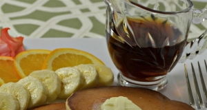 Eggcellent Eggnog Pancakes