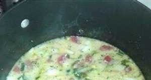 Creamy Clam, Crab, and Vegetable Soup