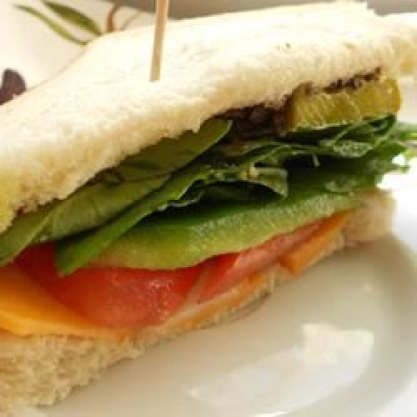 Spicy Veggie Sandwich