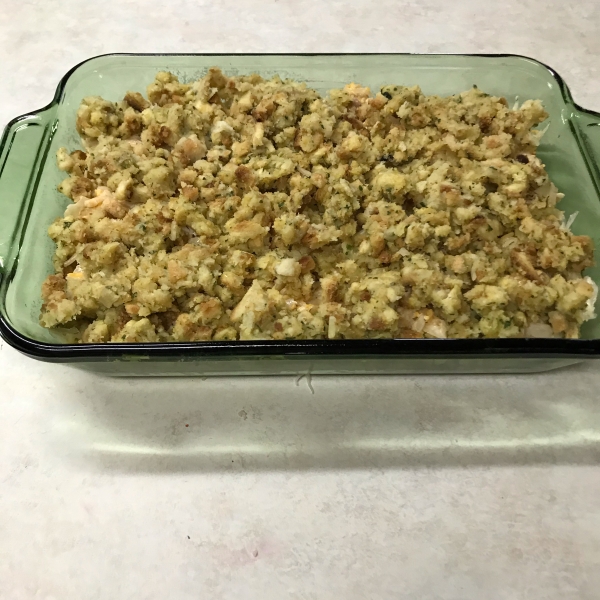 Chicken Reuben Casserole