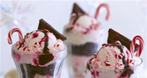 Edy's Peppermint Sundaes