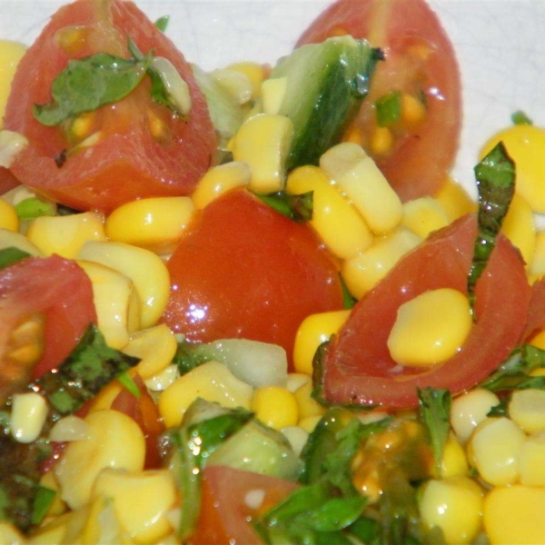 Easy Cherry Tomato Corn Salad