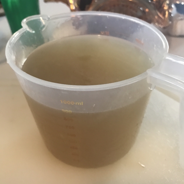 Leftover T-Day Turkey Stock