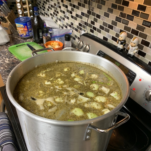 Leftover T-Day Turkey Stock