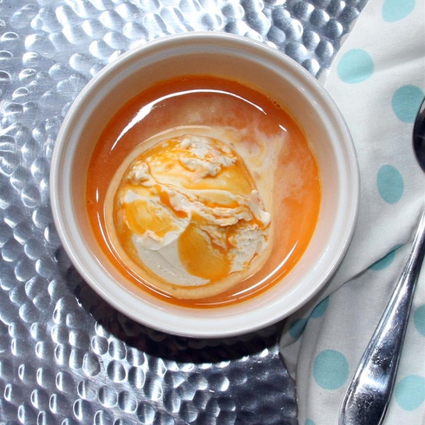 Carrot Juice Float