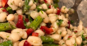 Fresh Asparagus and White Bean Salad