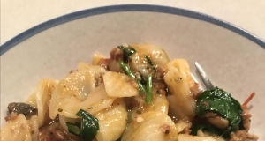 Orecchiette with Fresh Tomatoes and Sausage