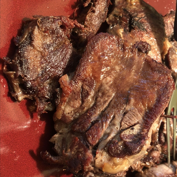 Slow Cooker Lengua (Beef Tongue)