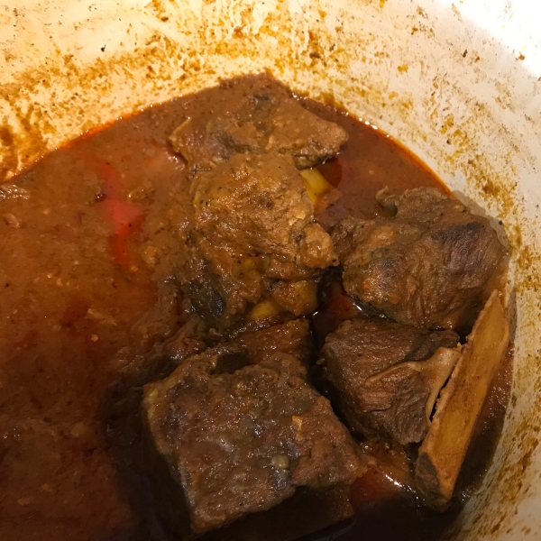 Short Rib and Cauliflower Curry