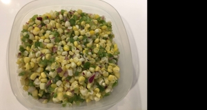 Corn and Green Pepper Salad