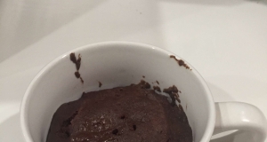 Fudgy Nutella Mug Cake