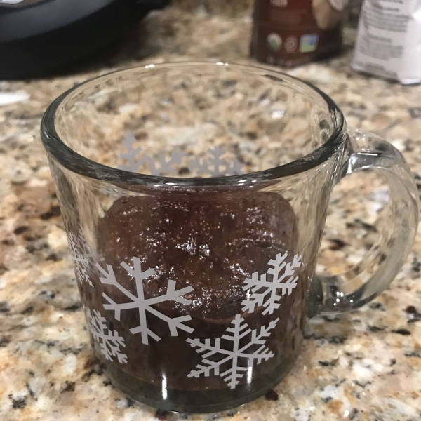 Fudgy Nutella Mug Cake