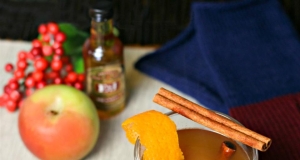 Hot Cinnamon Apple Brandy Cider