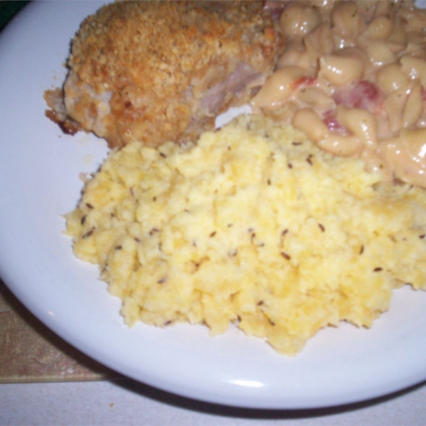 Mashed Turnips with Caraway
