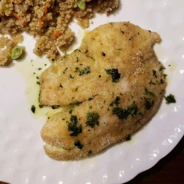 Barramundi with Lemon Basil Sauce