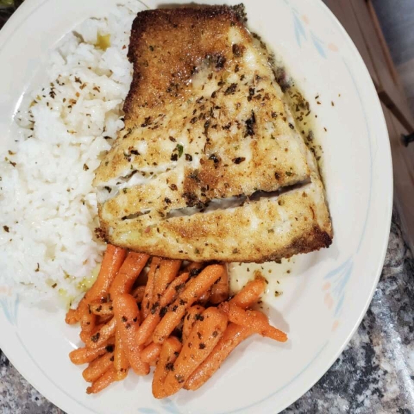 Barramundi with Lemon Basil Sauce