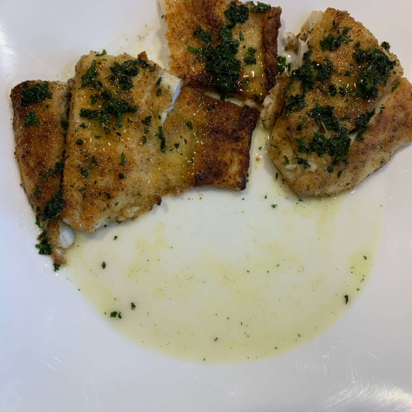 Barramundi with Lemon Basil Sauce