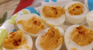 Sriracha Deviled Eggs