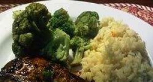 Grilled Chicken with Curry-Soy Sauce