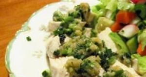 Chicken with Ginger Pesto