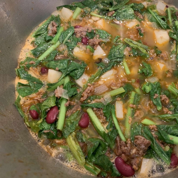 Turnip Green Soup