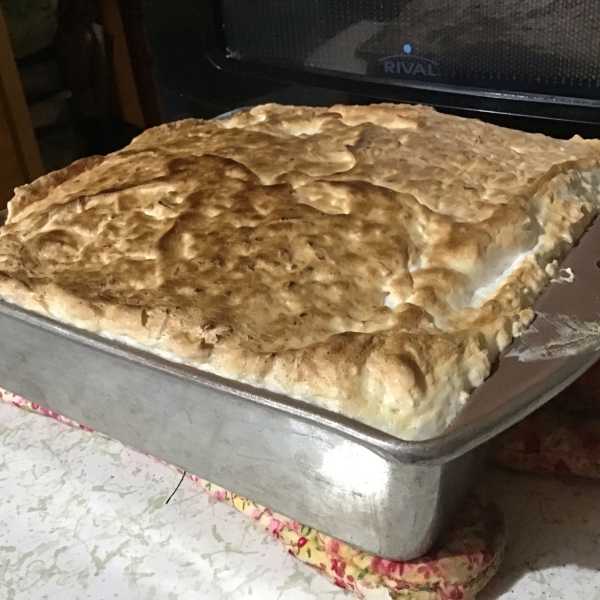 Coconut Meringue Cake
