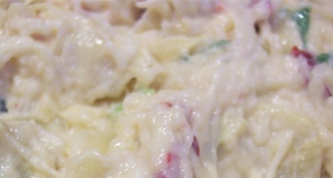Hot Artichoke Dip with Sun-Dried Tomatoes
