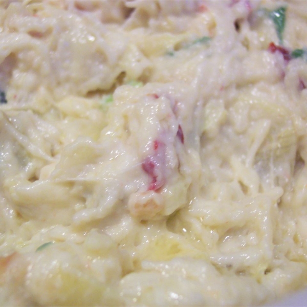 Hot Artichoke Dip with Sun-Dried Tomatoes