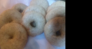 Baked Banana Doughnuts