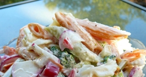 Creamy Vegetable Pasta Salad