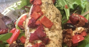 Feta and Sun-Dried Tomato Stuffed Chicken