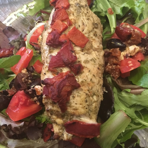 Feta and Sun-Dried Tomato Stuffed Chicken