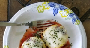 Eggs n Bacon Cupcake