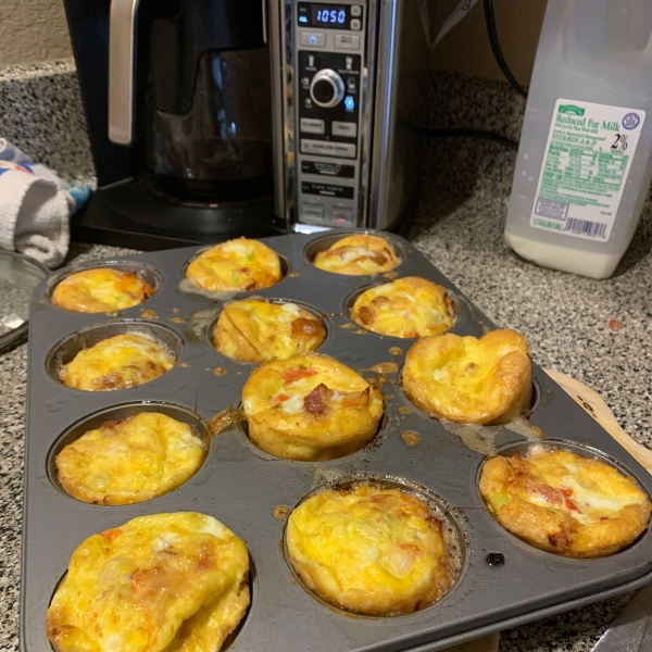 Eggs n Bacon Cupcake