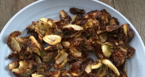 Spicy Brussels Sprout Chips