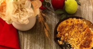 Air Fryer Mac and Cheese with Bacon