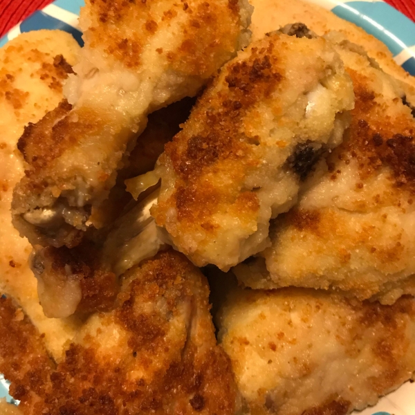 Crispy Coated Baked Chicken