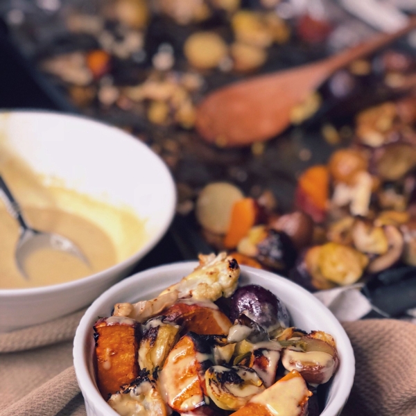 Boost Bowl With Lemon Tahini Sauce