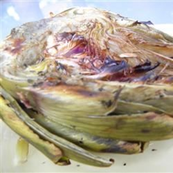 Herbed Grilled Artichokes