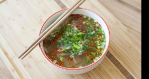 Chinese Hand-Pulled Noodles in Beef Broth