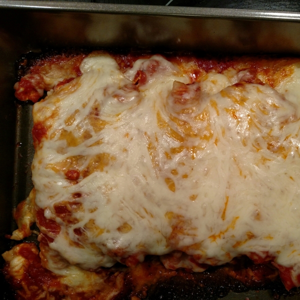 Creamy Chicken Manicotti