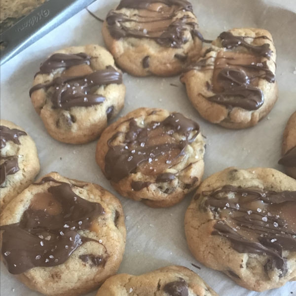 Salted Caramel Chocolate Chip Cookies from Pillsbury®