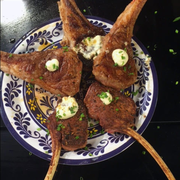 Lamb Lollipops with Yuzu Aioli