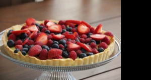 Lemon Tart with Fresh Berries