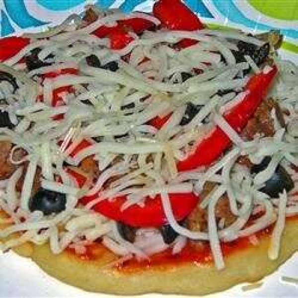 Creepy Mini Pizzas