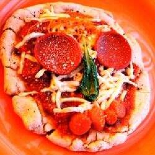 Creepy Mini Pizzas