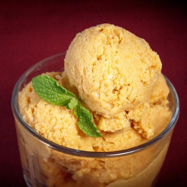Pumpkin Frozen Yogurt